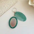 Chic Glitter Solid Color Oval Hair Combs Set MK2BLM6C5CB89