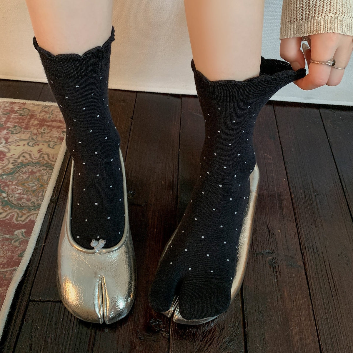 Split Toe Tabi Socks - DippedShop Wholesale - #1171