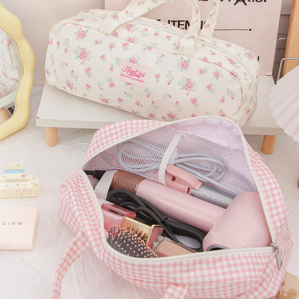 Large Cosmetic Bag - DippedShop Wholesale - #4899