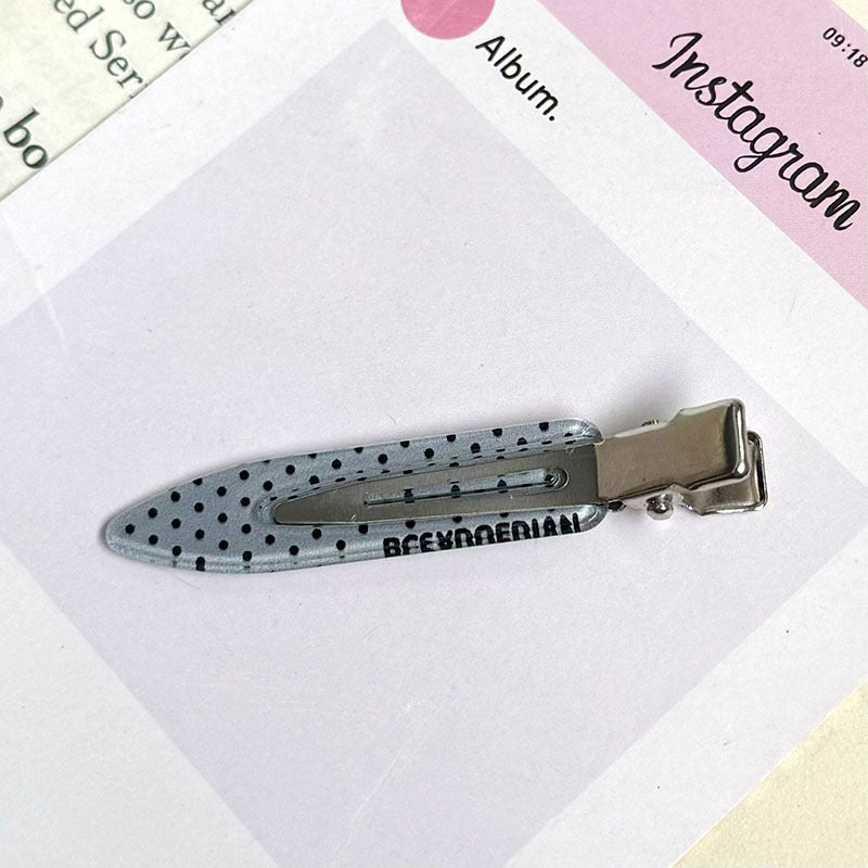 Vintage No Bend Acrylic Hair Clip 6W6HCP1256