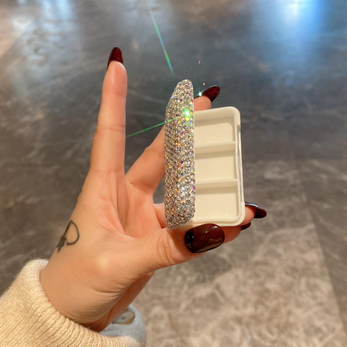 Rhinestone Mini Storage Box - DippedShop Wholesale - #9251