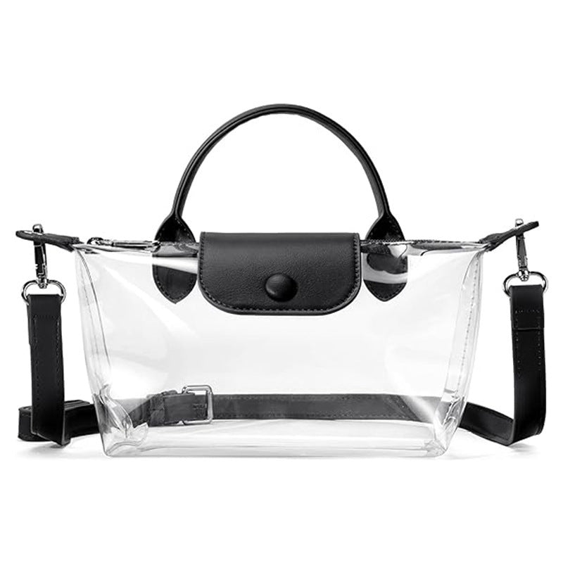 Classic Clear Jelly Shoulder Crossbody Bag 8PC6BBG454T