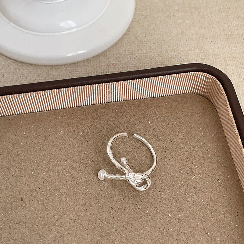 Love Heart Hollow Open Ring - DippedShop Wholesale - #1443