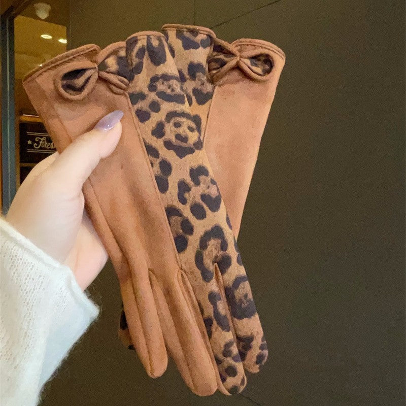 Faux Fur Winter Gloves - DippedShop Wholesale - #2979