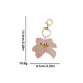 Stylish Handmade Beads Coconut Tree Pendant Keychain 6W10BBC808