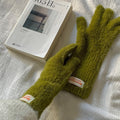 Fuzzy Plush Touchscreen Gloves - DippedShop Wholesale - #2355