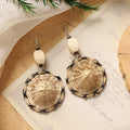 Boho Rattan Dangle Earrings - DippedShop Wholesale - #6899