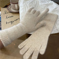 Knit Long Finger Gloves - DippedShop Wholesale - #9827