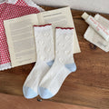 Striped Slouchy Socks - DippedShop Wholesale - #8771