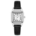 Classic Square Roman Numeral Leather Strap Watch MK2SSAS6W6JWA08