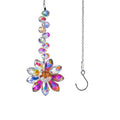 Crystal Floral Pendant Wind Chimes Suncatchers MK2CZAS6H7HLS56