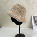 Faux Lamb Wool Bucket Hat - DippedShop Wholesale - #0835