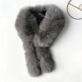 Faux Fur Collar Scarf - DippedShop Wholesale - #7235