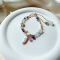 Vintage Stone Beaded Bracelet - DippedShop Wholesale - #1507
