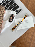 Vintage Leopard Resin Bending Watch Band 6W6JWA148
