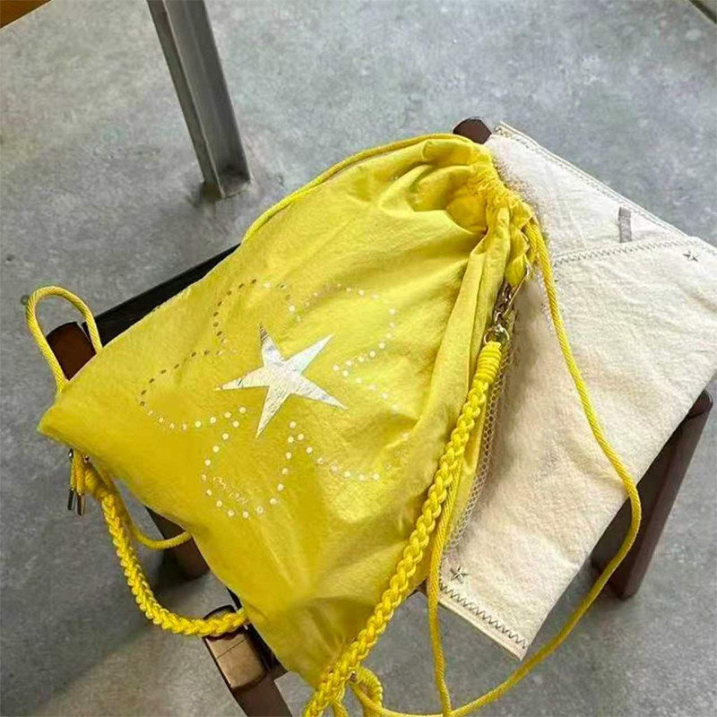 Casual Star Print Drawstring Backpack 6S10BBG1426