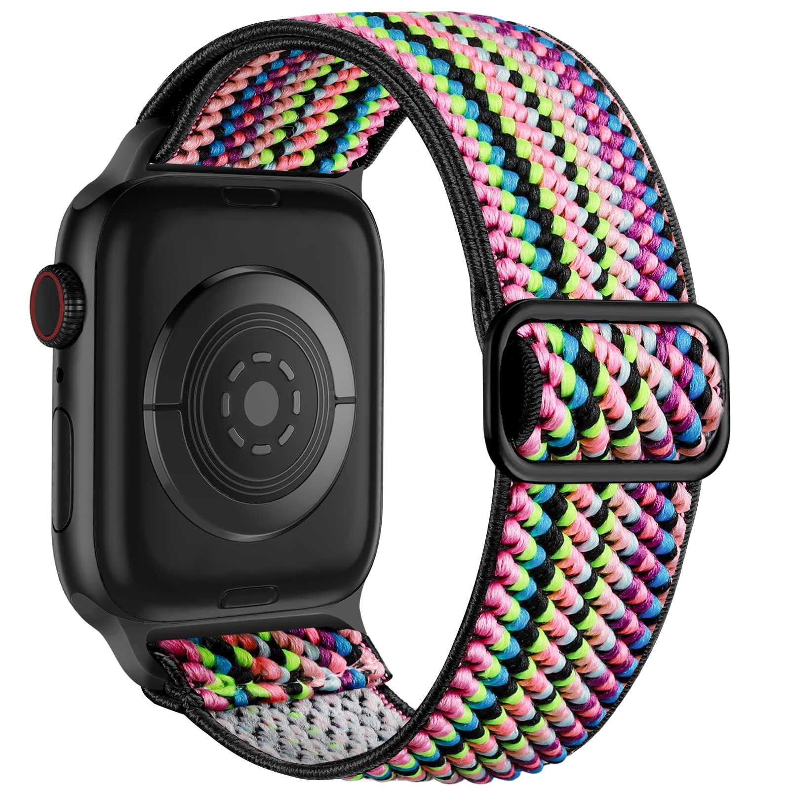 Minimalist Solid Color Nylon Weave Watch Band 6W6JWA111