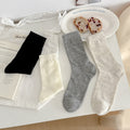 Solid Hollow Out Crew Socks - DippedShop Wholesale - #4563
