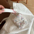 Chic Floral Print Quilted Shell Coin Purse 6S10BWB148
