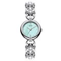 Elegant Pearl Gold Analog Quartz Bnagle Watch MK2SSAS6W6JWA01