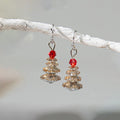 Stylish Crystal Christmas Tree Pendant Choker Necklace 6W6JNC879