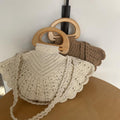 Crochet Shell Tote Bag - DippedShop Wholesale - #4291