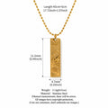 Vintage Rhinestone Gold Plated Pendant Necklace 6W6JNC640