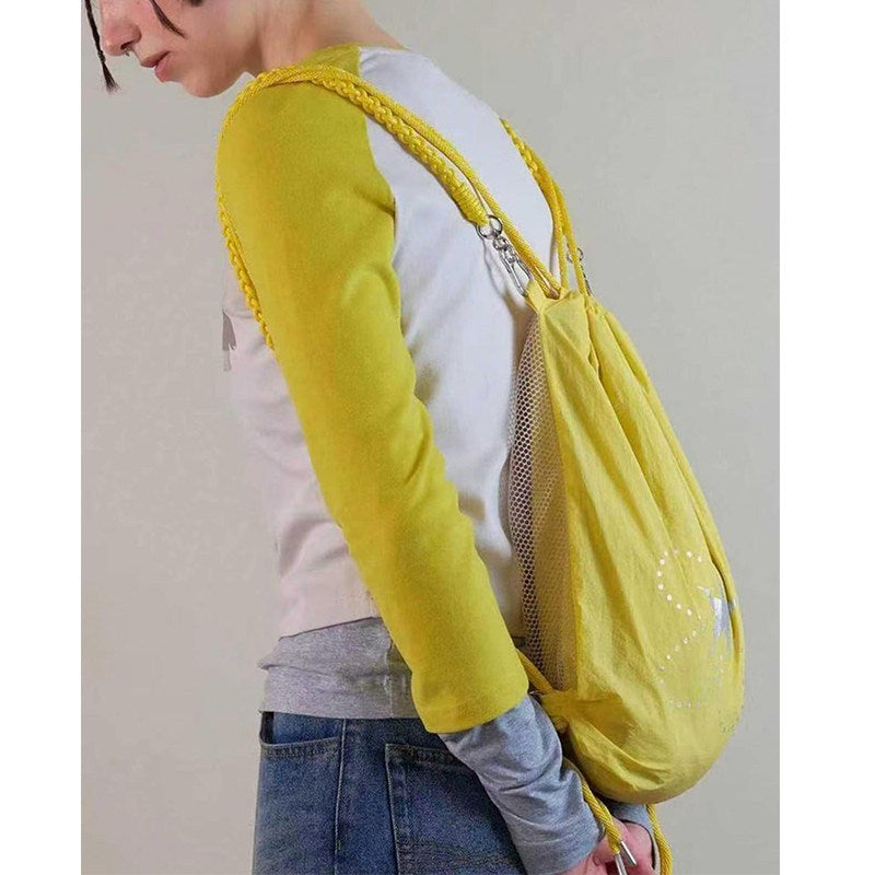 Casual Star Print Drawstring Backpack 6S10BBG1426