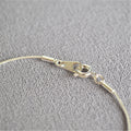 Minimalist Gold Plated Snake Chain Bracelet 6W6JBR472
