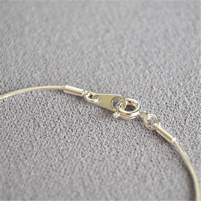 Minimalist Gold Plated Snake Chain Bracelet 6W6JBR472