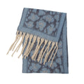 Fringed Leopard Scarf - DippedShop Wholesale - #0195