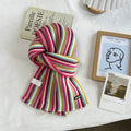 Striped Knit Scarf - DippedShop Wholesale - #8307