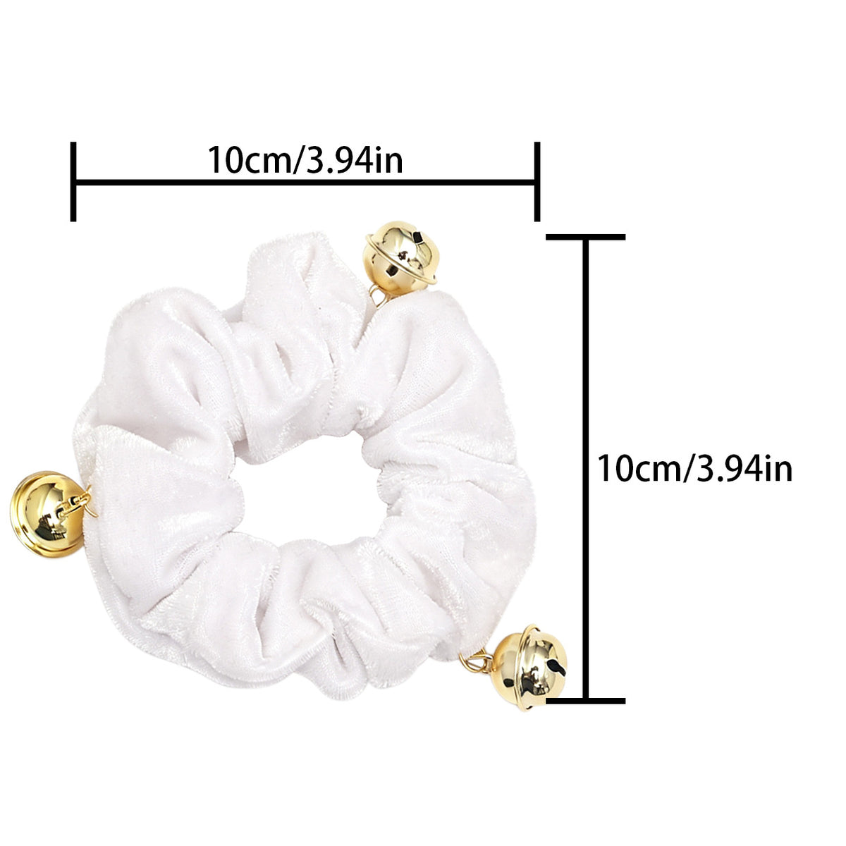Velvet Christmas Hair Scrunchies - DippedShop Wholesale - #8147