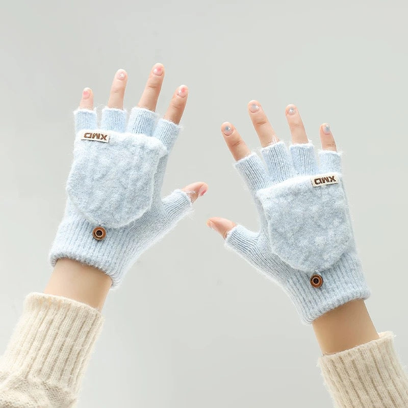 Convertible Fingerless Mittens - DippedShop Wholesale - #9267