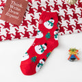 Cute Christmas Pattern Crew Socks 6W8FSO904