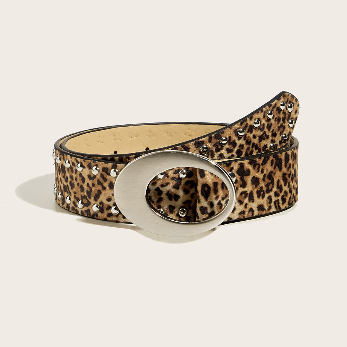 Retro Studded Wide Leather Waist Belt MK2LEEP6W6JBT48
