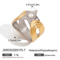 Cubic Zirconia Open Ring - DippedShop Wholesale - #9827
