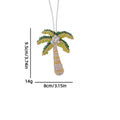 Creative Handmade Beads Coconut Tree Bag Charm 6W10BBC796