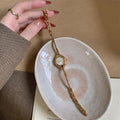 Round Quartz Bracelet Watch - DippedShop Wholesale - #2931