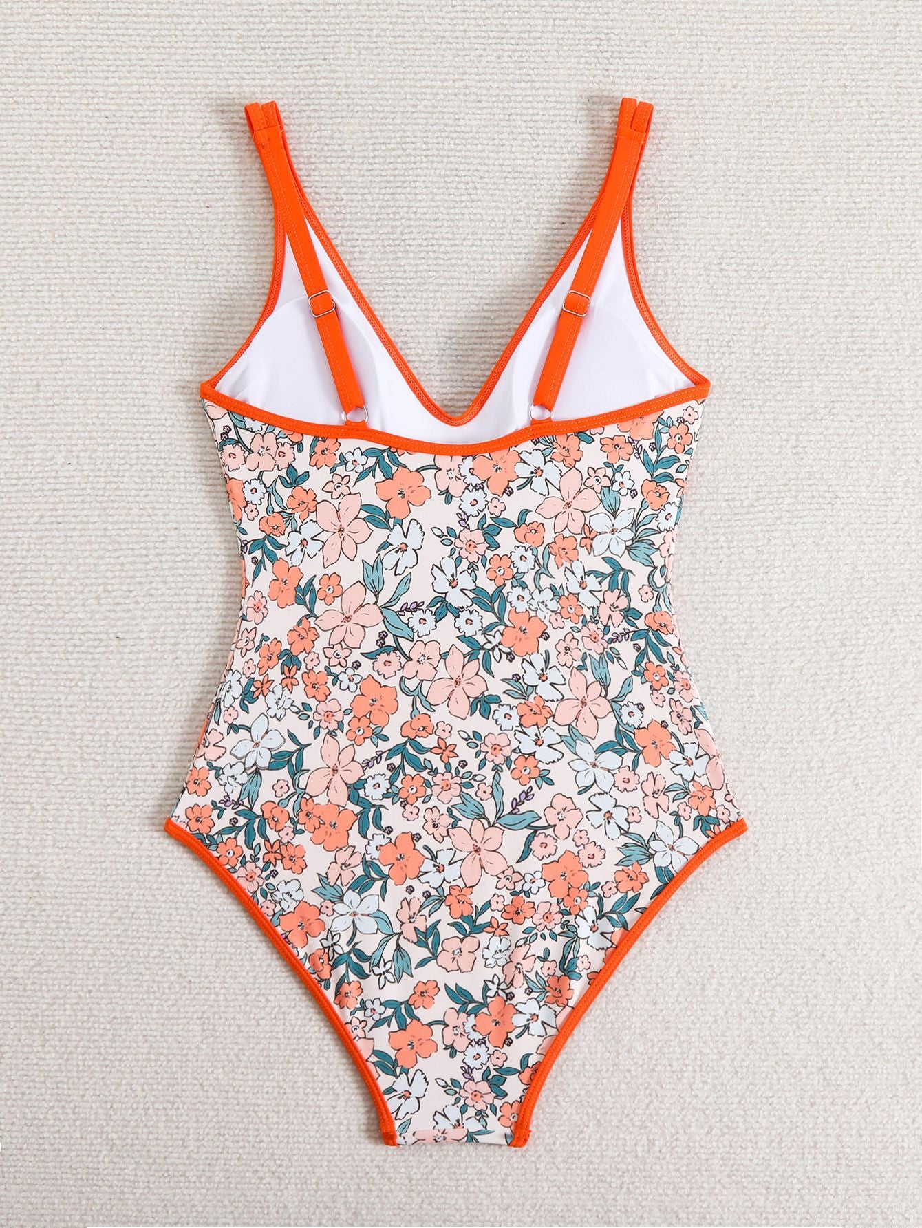 Sexy Floral One-Piece Swimsuit - DippedShop Wholesale - #8323