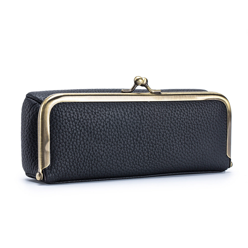 Retro Leather Sunglasses Case - DippedShop Wholesale - #4003