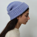 Minimalist Solid Wool Blend Warm Knit Beanie Hat 6W6HAT539