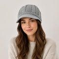 Casual Cable Knit Fleece-Lined Warm Beanie Hat 6W6HAT662