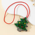 Colorful Rhinestones Christmas Tree Pendant Bag Charm 6W10BBC786