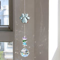 Creative Dog Claw Crystal Ball Hanging Suncatchers MK2CZAS6H7HLS69