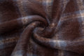 Plaid Fringed Wide Scarf - DippedShop Wholesale - #8355