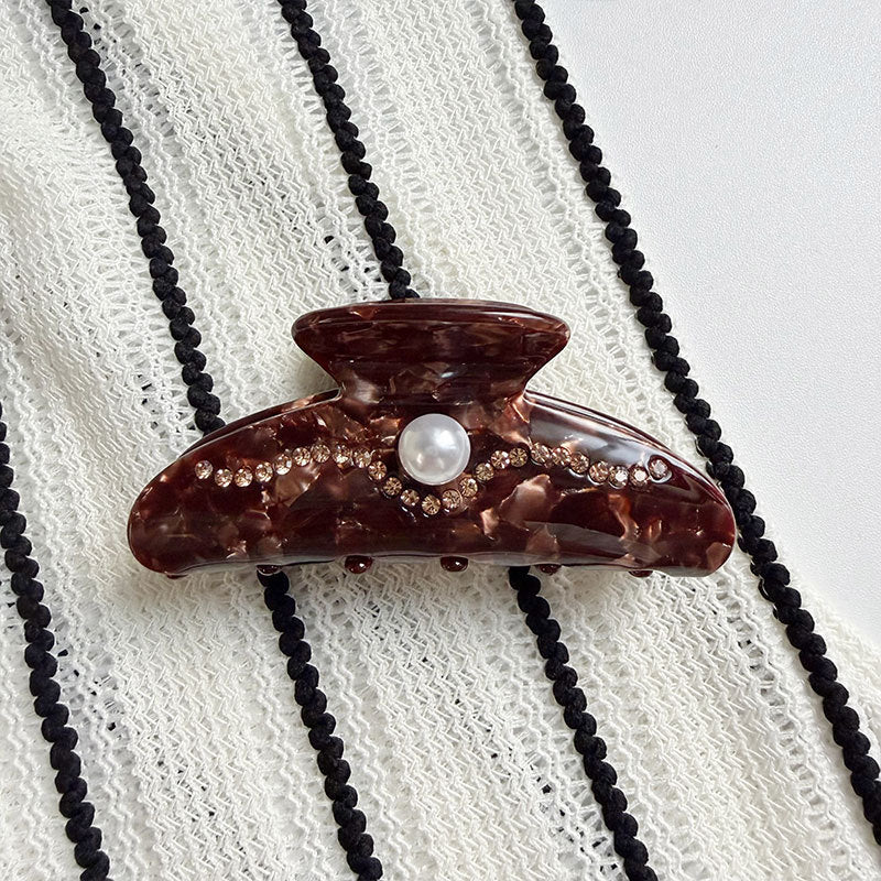 Retro Pearl Rhinestones Acetat - DippedShop Wholesale - #0371