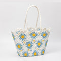 Flower Crochet Beach Bag - DippedShop Wholesale - #0019