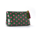 Vintage Polka Dots Waterproof PVC Cosmetic Bags MK2BLW6C5CO06