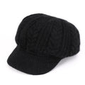 Casual Cable Knit Fleece-Lined Warm Beanie Hat 6W6HAT662